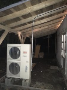 Montáž tepelného čerpadla Fujitsu Waterstage