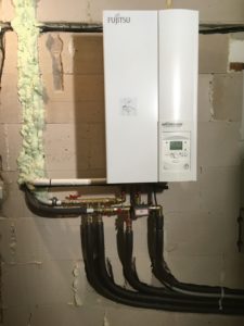 Montáž TČ Fujitsu Waterstage