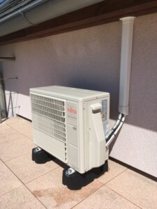 Montáž klimatizace Fujitsu - venkovní jednotka