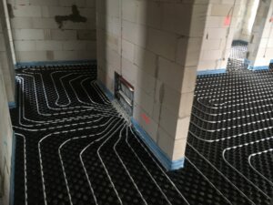 Montáž podlahového vytápění Rašovice