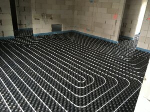 Montáž podlahového vytápění Rašovice