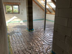 Podlahové topení Křenovice